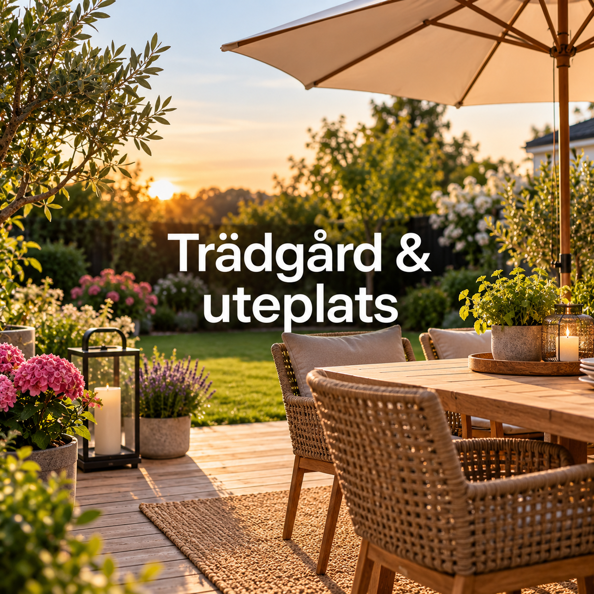 Trädgård & uteplats