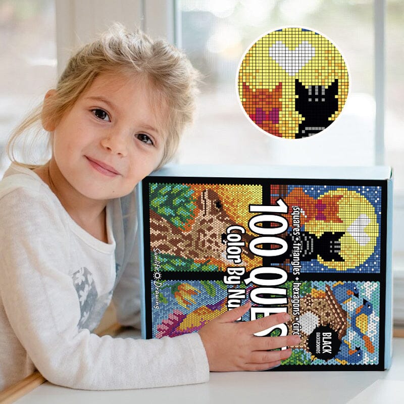 Målarbok efter nummer – Kreativ avkoppling med akvarellpennor