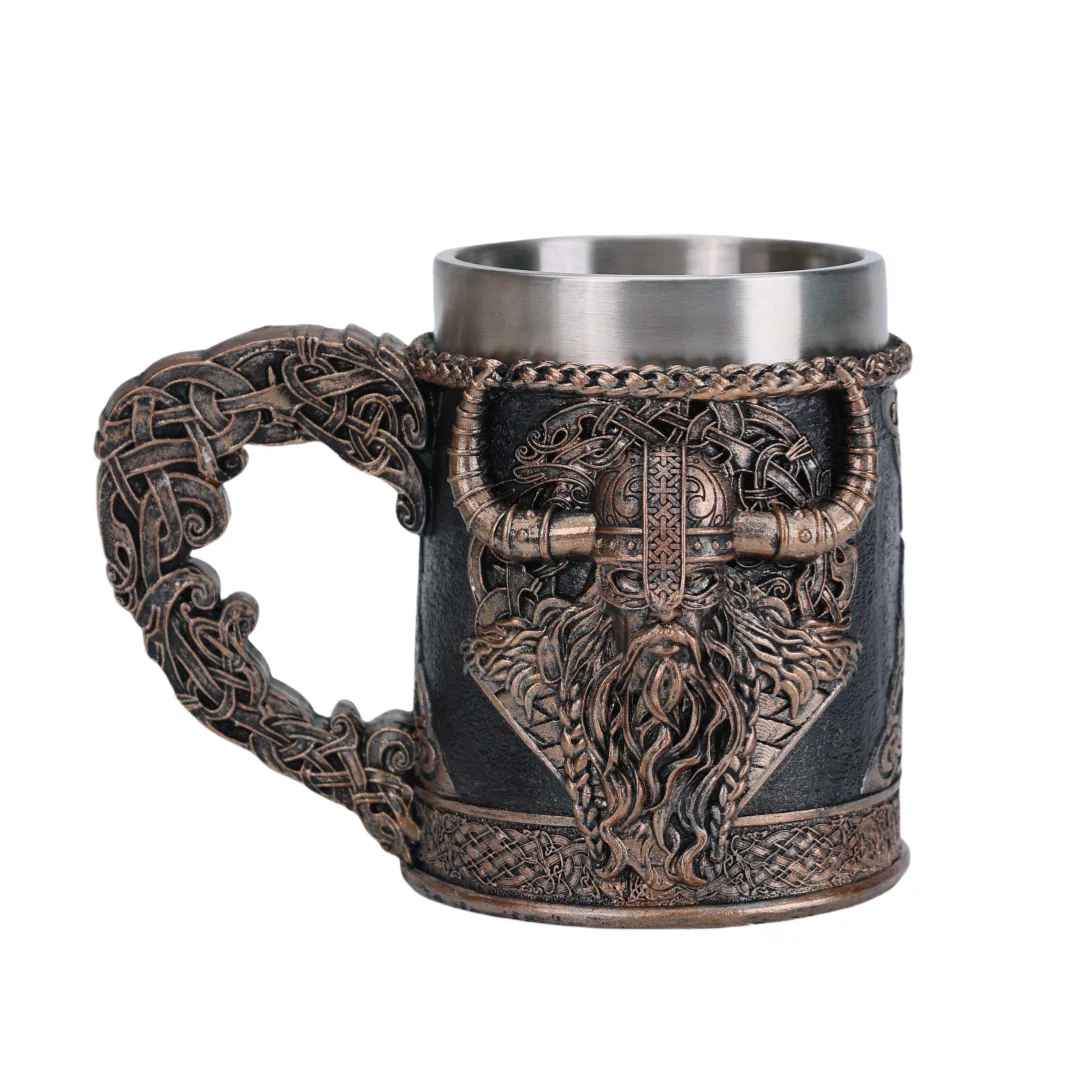 Viking Ölmugg i Rostfritt Stål – 200 ml