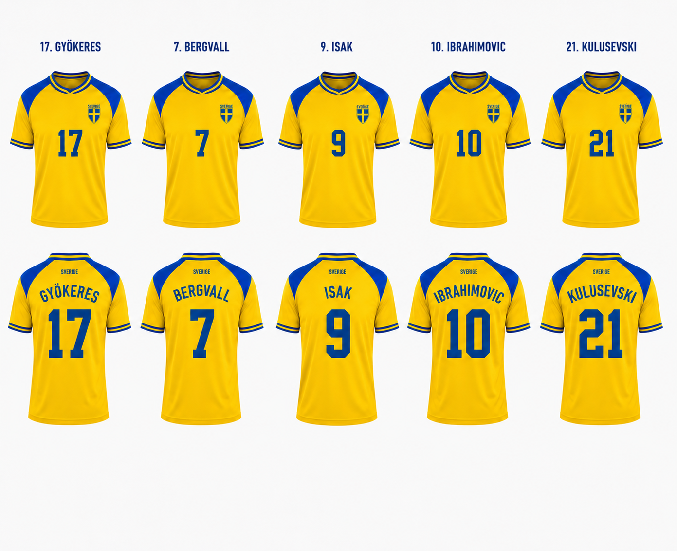 Blågul Supportertröja 2026