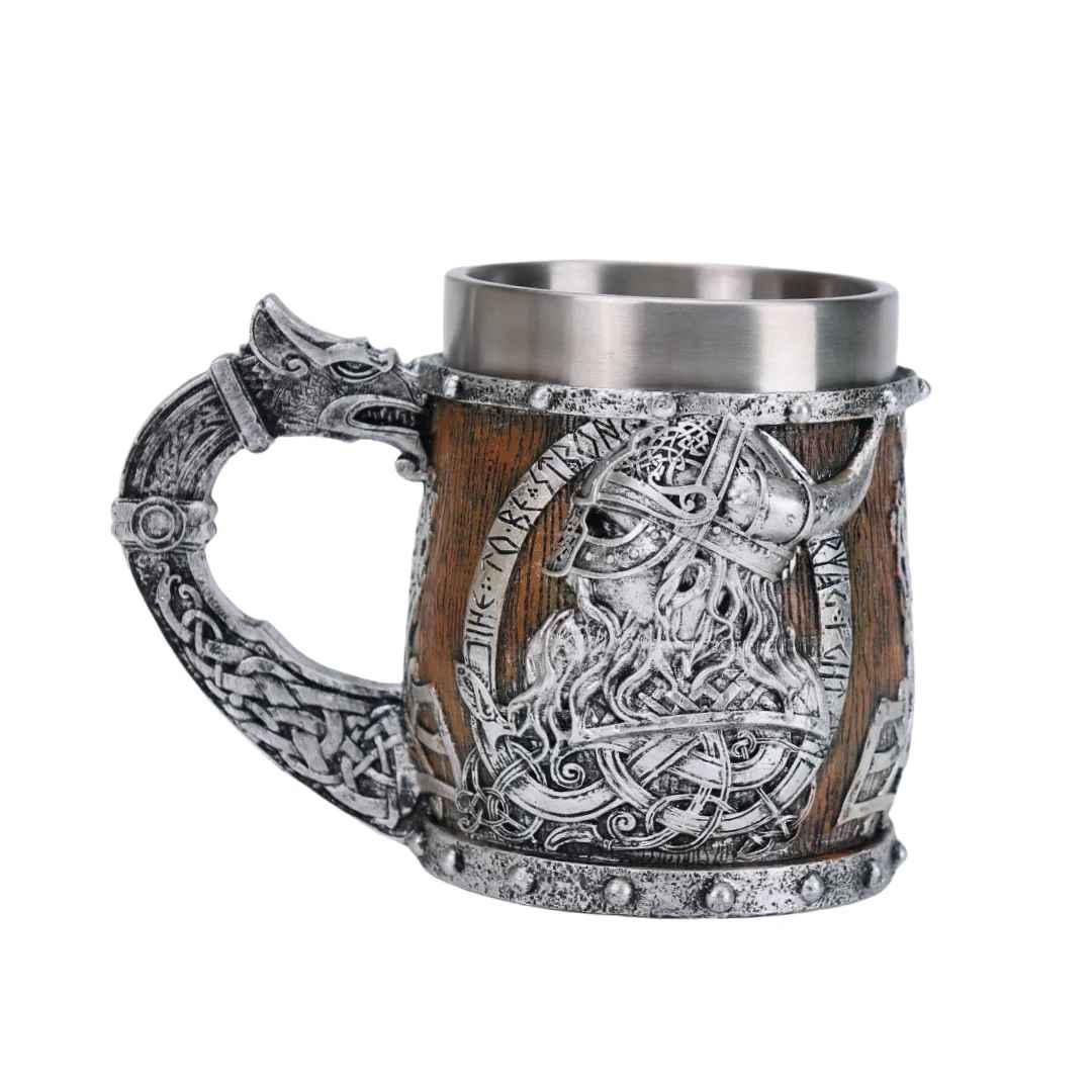 Viking Ölmugg i Rostfritt Stål – 200 ml