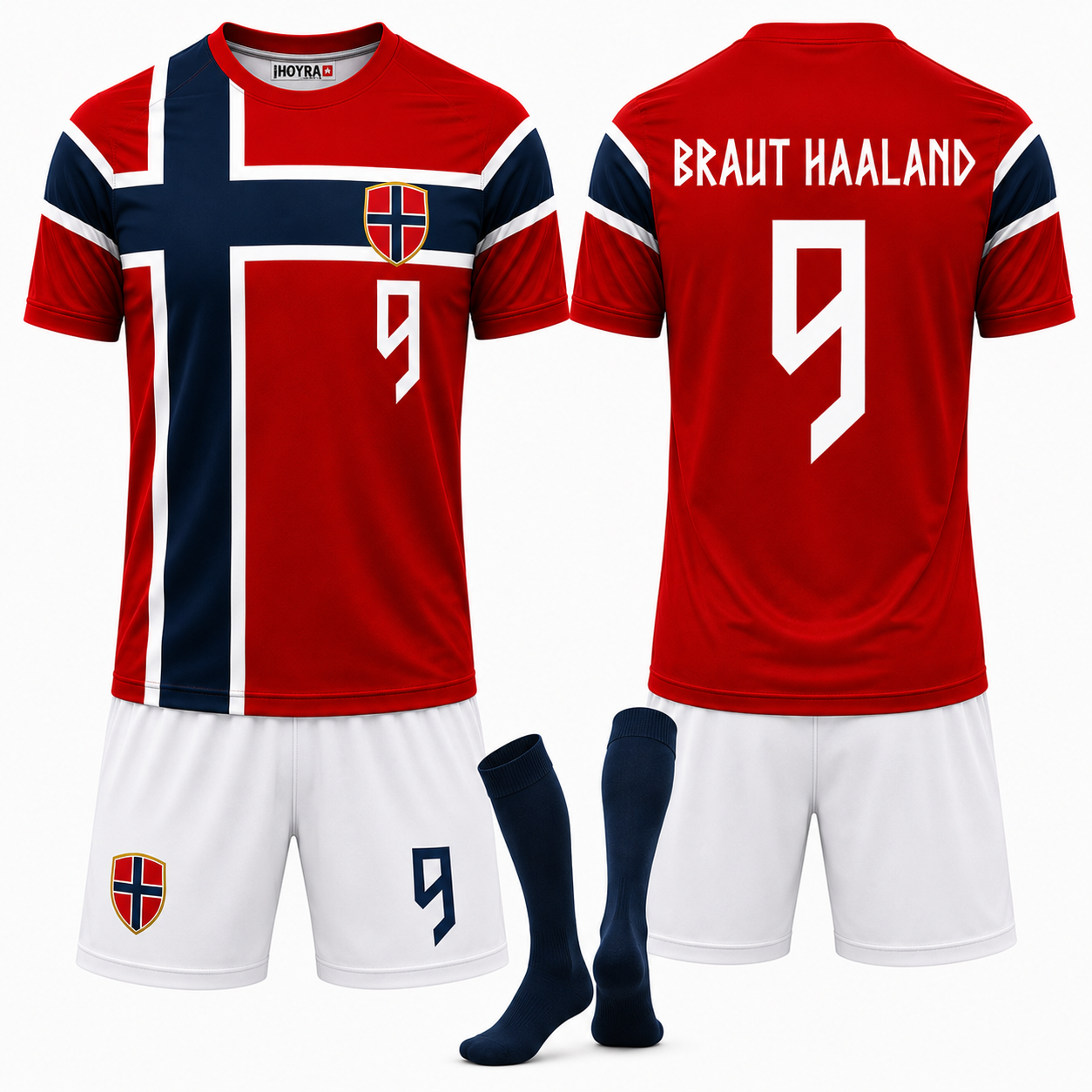 Norge Supporterset | Barn & Vuxen