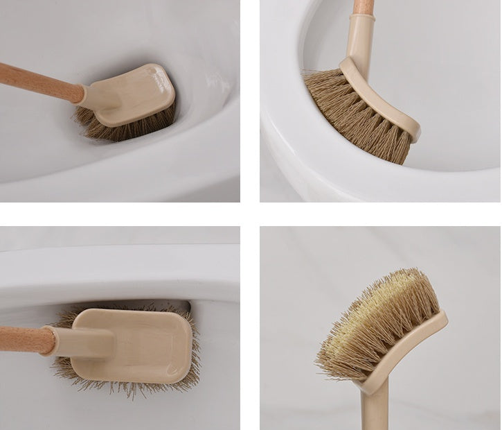 Trætoiletbørste med håndtag
