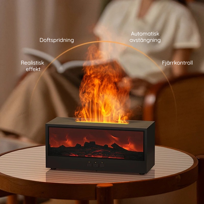 Luftfuktare med aromadiffusor