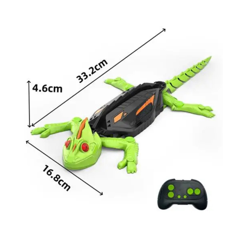 Elektrisk radiostyrd gecko‑robot
