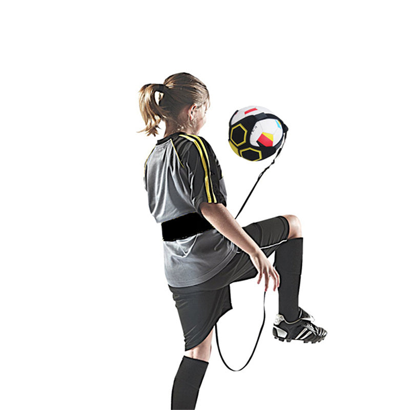 KickMate fotbollsträning – Elastiskt band som skickar bollen tillbaka