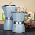 Espressokokare i aluminium – Klassisk perkolator i 150 eller 300 ml