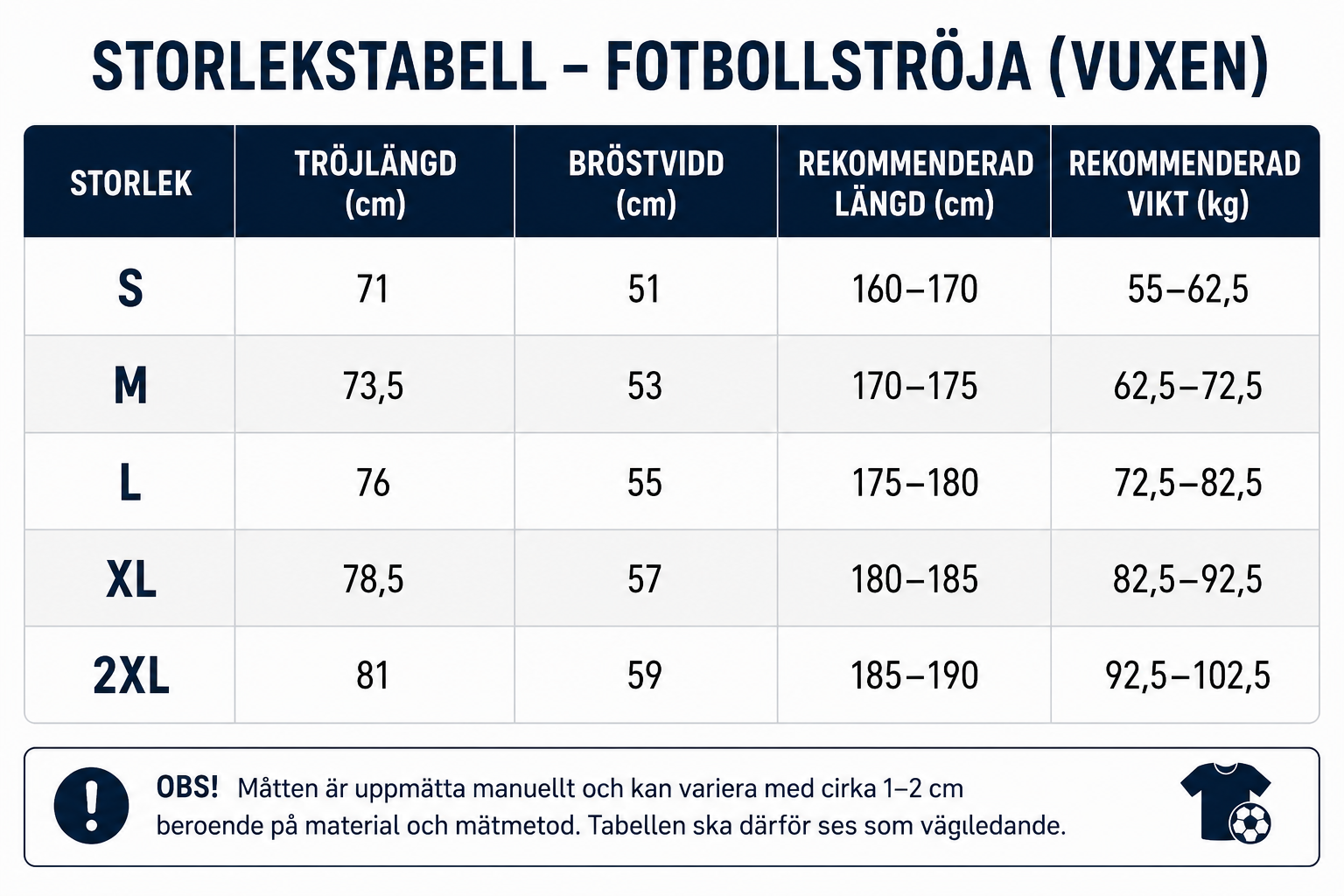 Svensk Supportertröja 2026