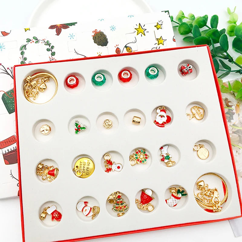 Julkalender Berlockarmband – gör ditt eget smycke – bild 3