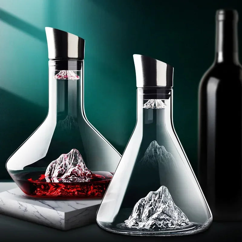 Vinkaraff i kristallglas – Luftar vinet och lyfter aromen