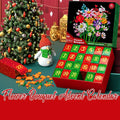 Julkalender Byggklossar – Blombukett med 24 blommor