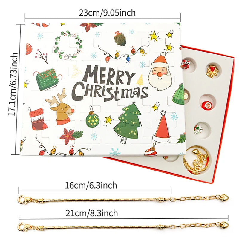 Julkalender Berlockarmband – gör ditt eget smycke – bild 5