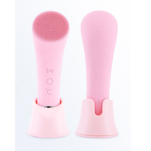 Silikone ansigtsbørste – med varme & vibration