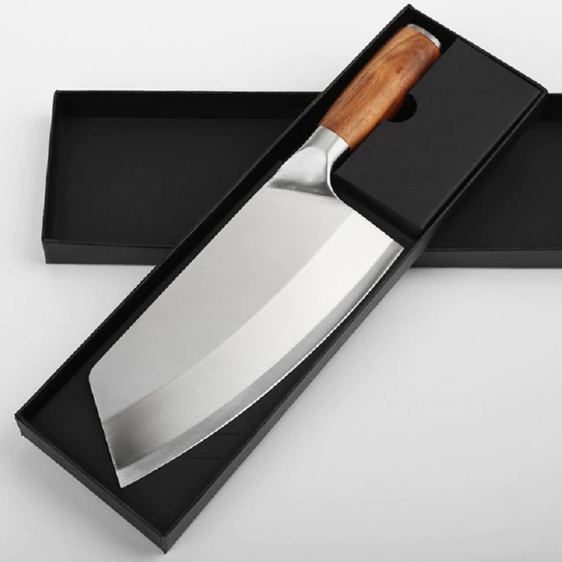 Köttyxa i rostfritt stål – Cleaver för styckning och grovhackning