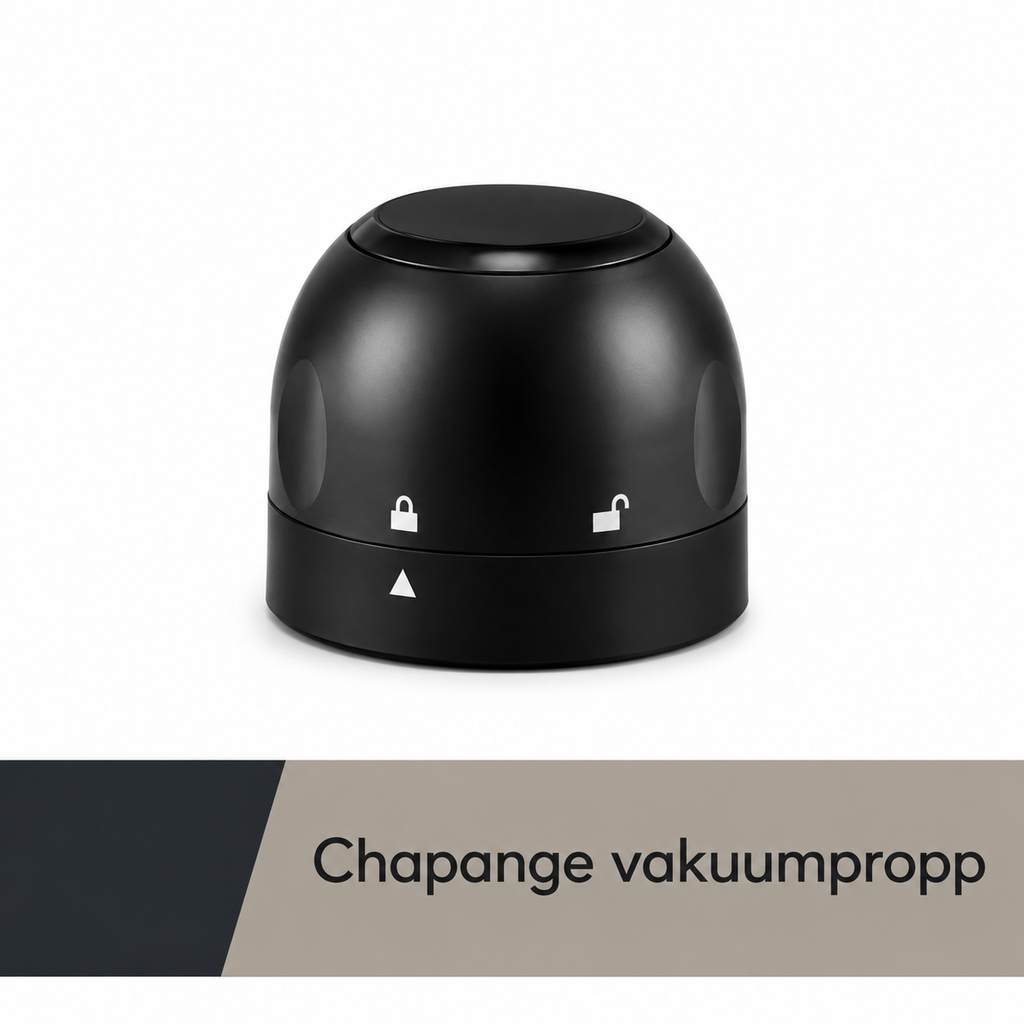 Vakuumpropp för Vin & Champagne