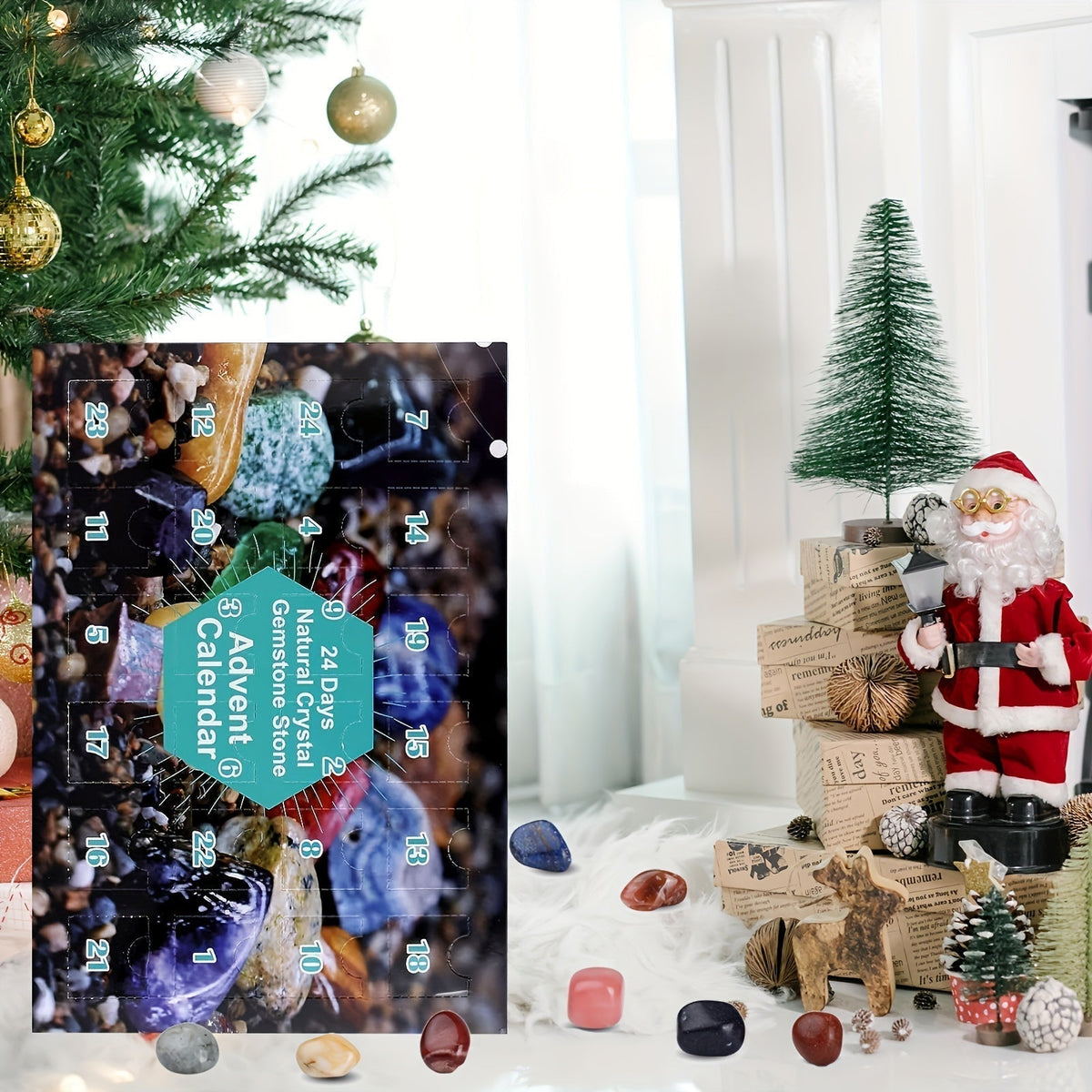 Adventskalender med stenar och mineraler – 24 fynd för små geologer