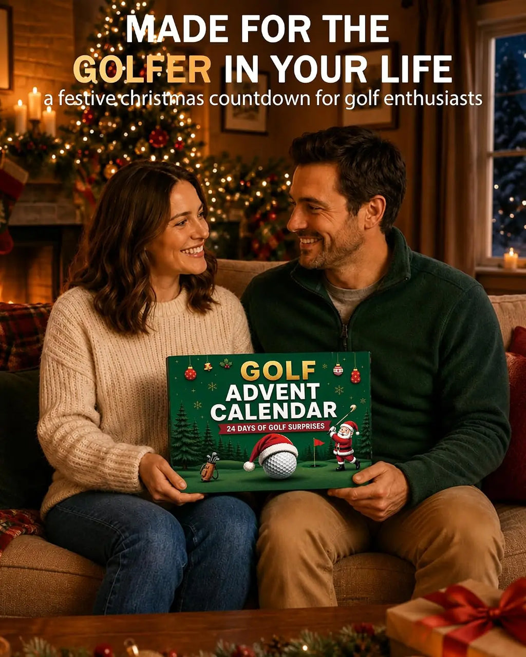 Golf-julkalender – 24 luckor med golftillbehör – bild 4