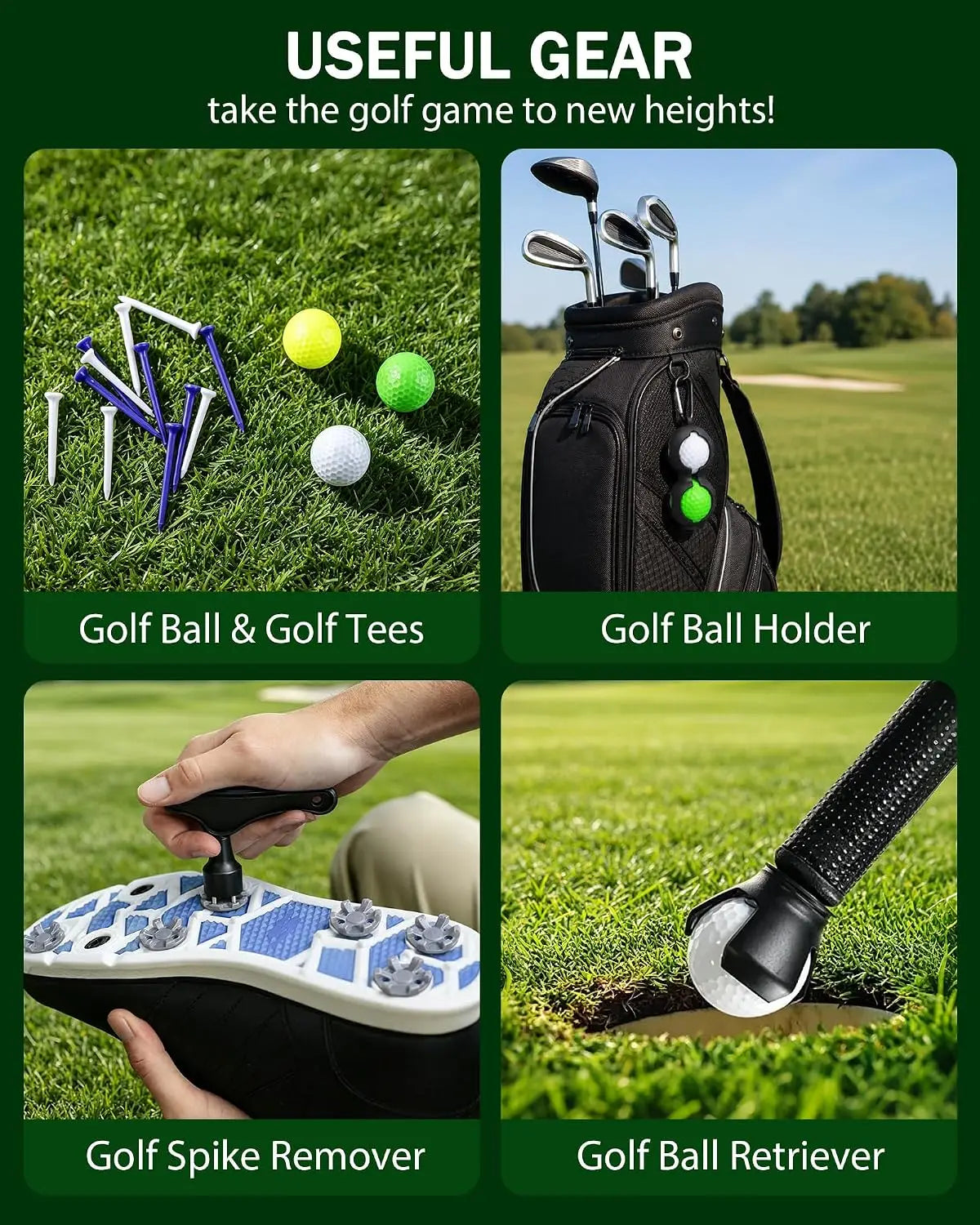 Golf-julkalender – 24 luckor med golftillbehör – bild 6