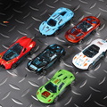 Katapultbana med leksaksbilar – Racingset utan batterier för barn 3+