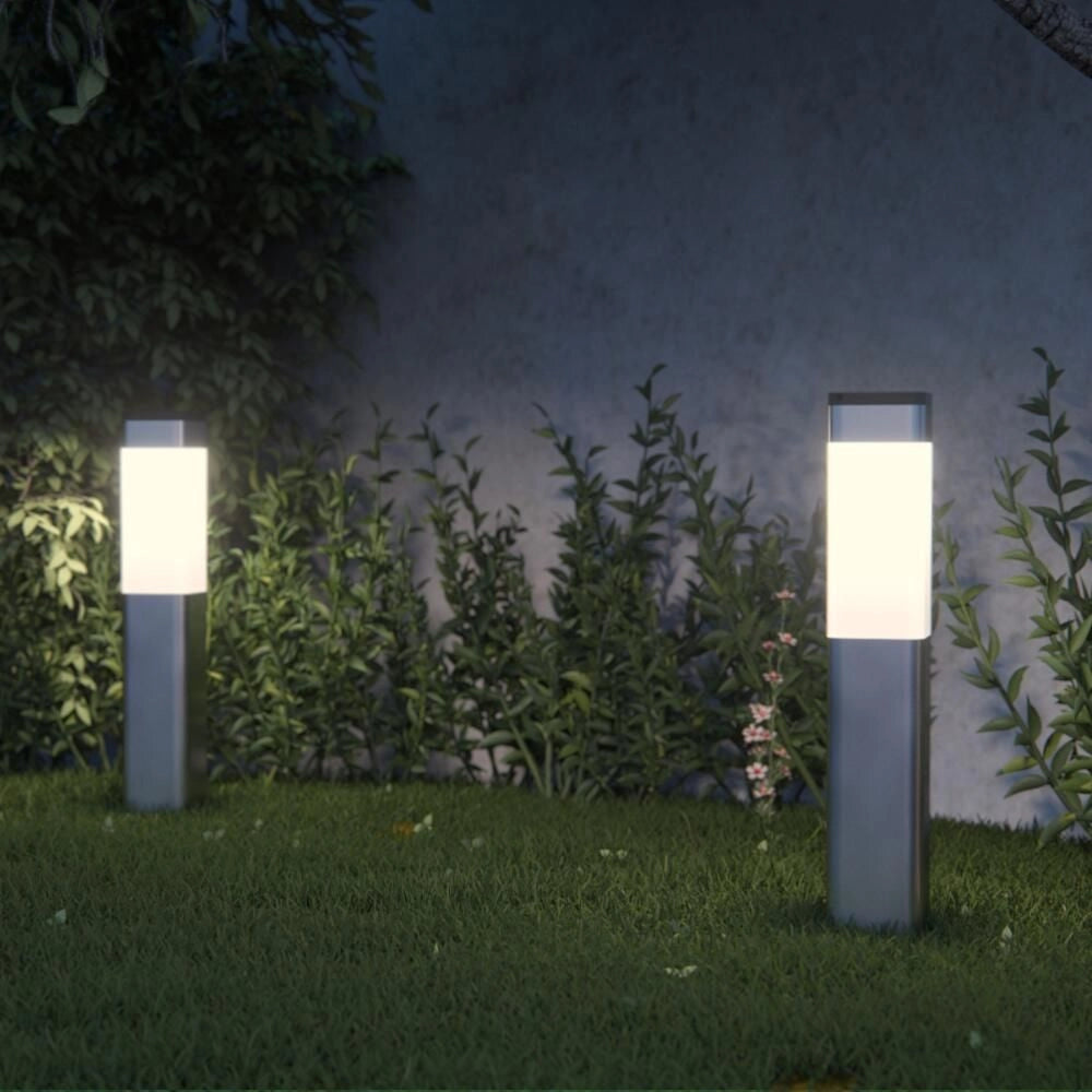 Solcellslampor för vinterbruk 2-pack – Fällbar dubbel solpanel