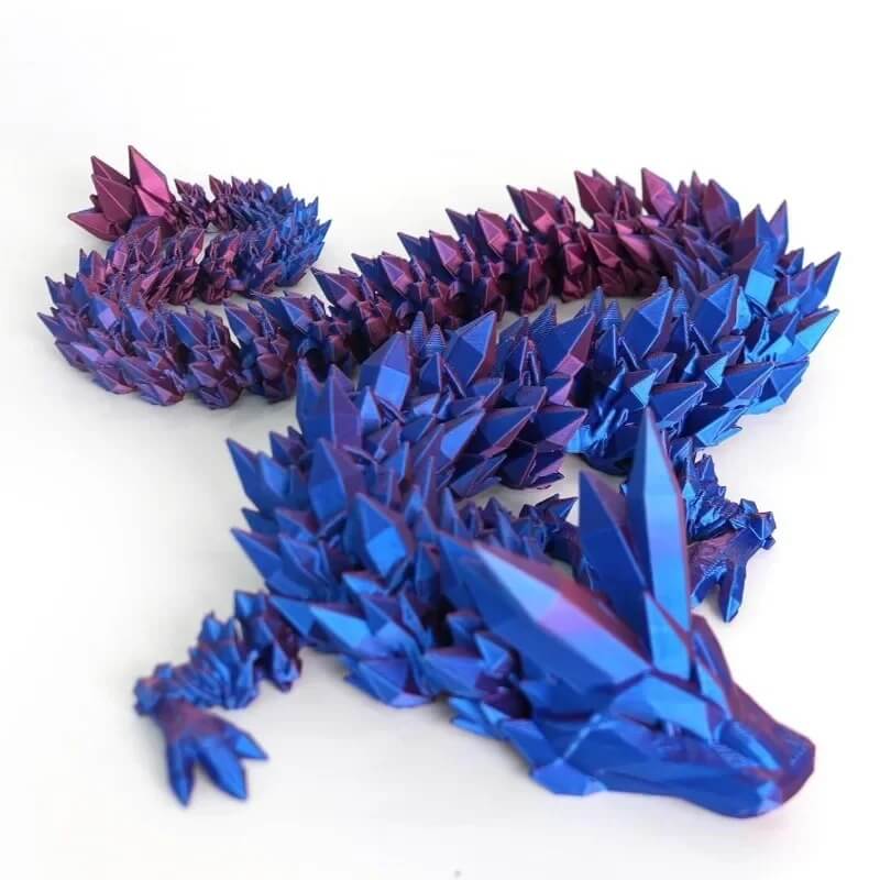 MystiCore drakägg – 3D-printat ägg med rörlig minidrake inuti